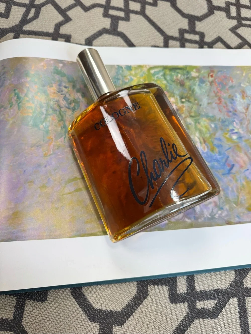 Vintage 16 Oz 1 Pint Revlon Charlie Original Formula Splash Collectible